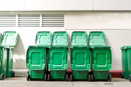 Eco-friendly disposal methods during flat clearance